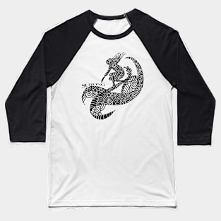 Girl surfing Baseball T-Shirt